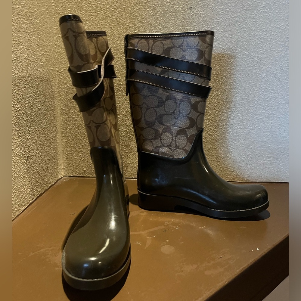 Coach Rain Boots 35